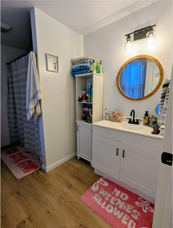 204 Pine Hill Road Kittanning, PA 16201 - Photo 20 of 23 a bathroom with a sink mirror and vanity