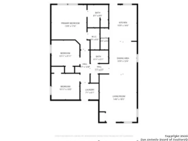a picture of a floor plan