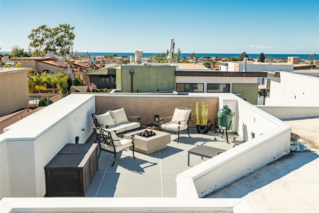 203 South Prospect Avenue, Unit A Redondo Beach, CA 90277 - Photo 34 of 39 a view of a terrace with couches and city view
