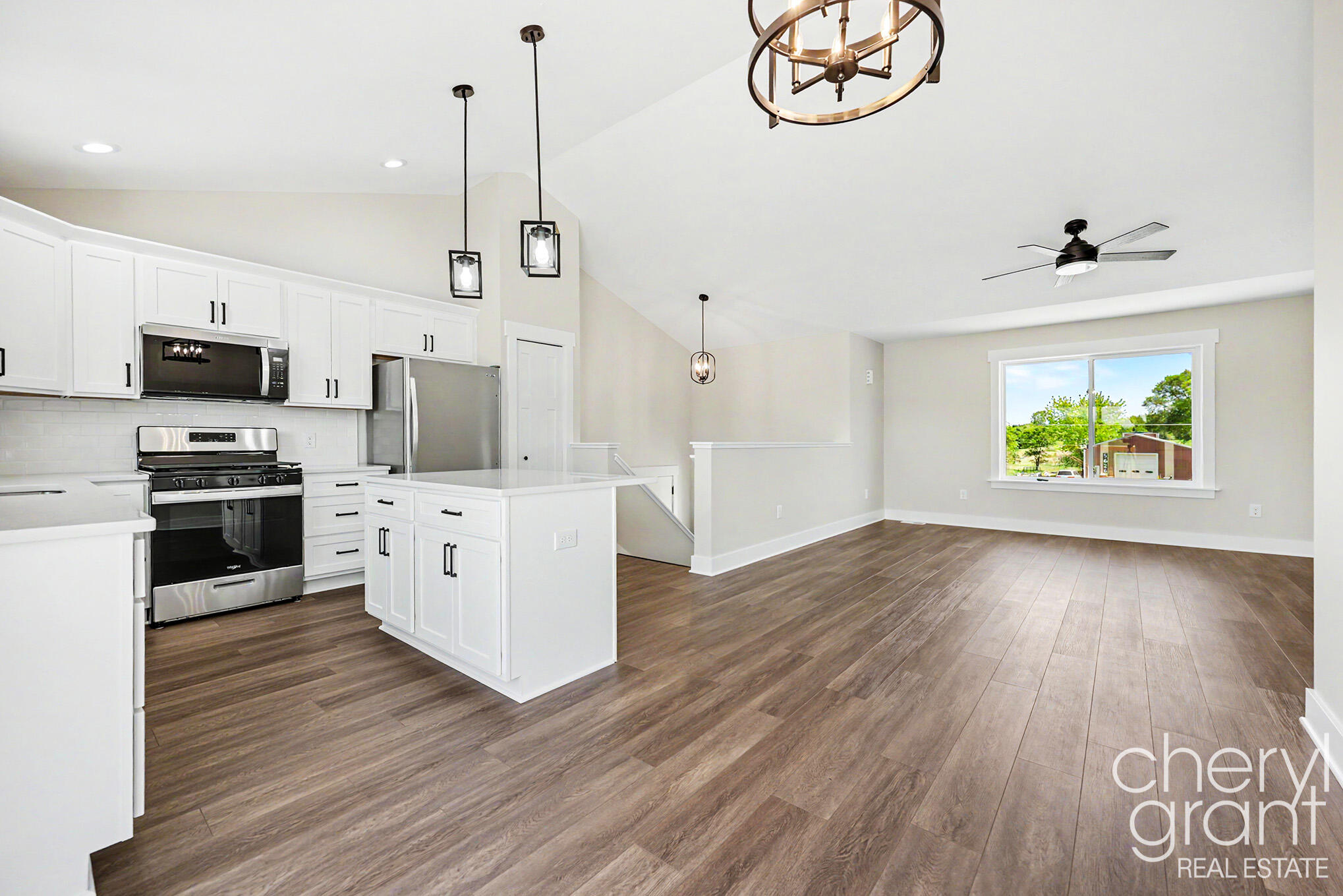 5625 Whites Bridge Road Belding, MI 48809 - Photo 12 of 43 Kitchen/Dining Area/Living Room