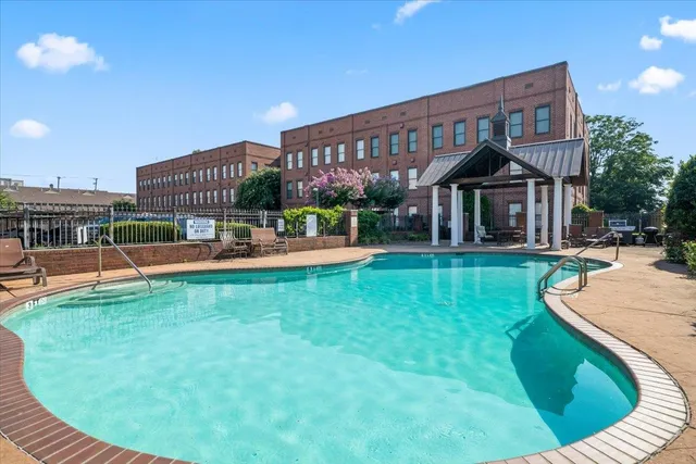 a view of a house with a swimming pool