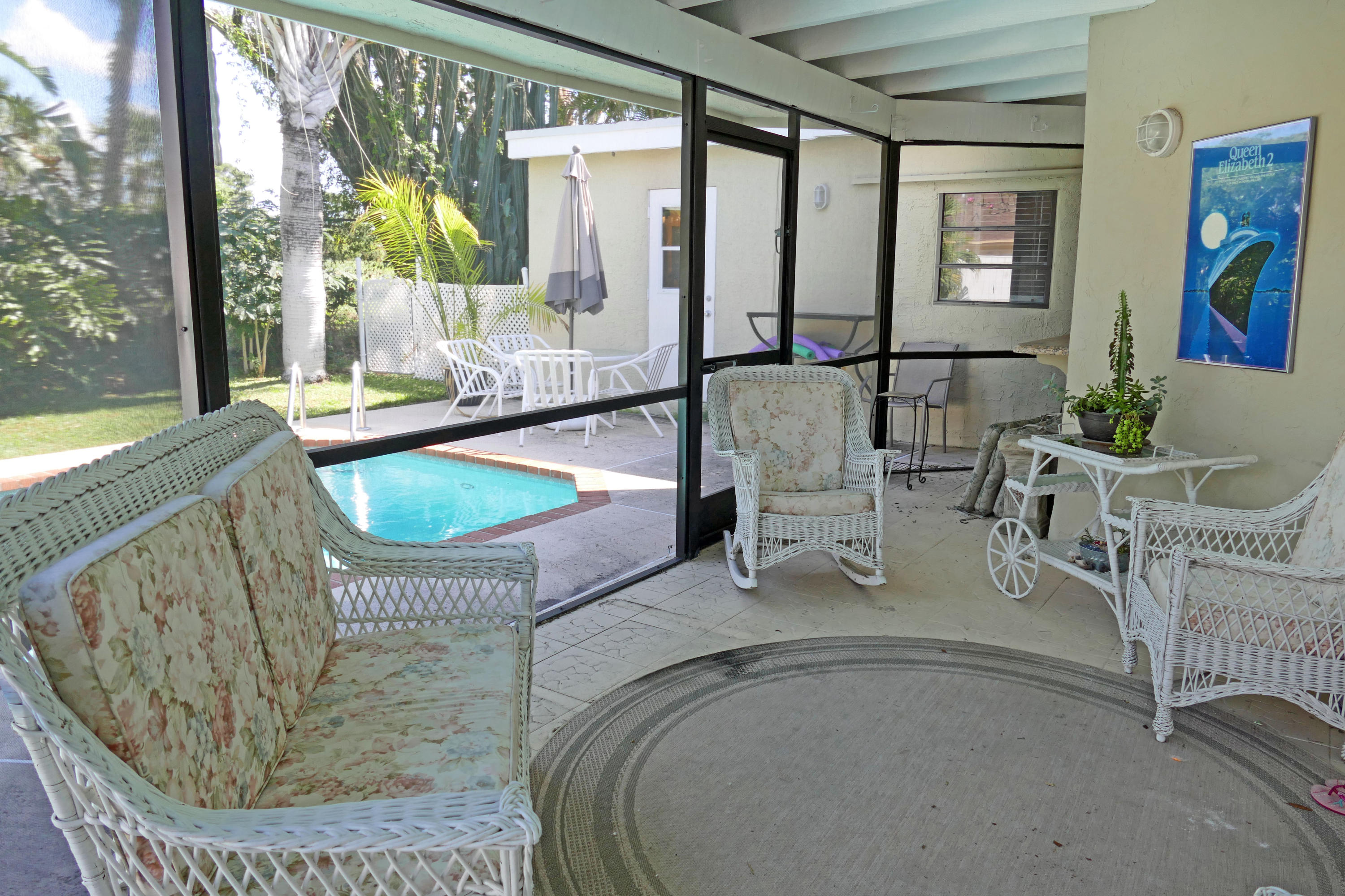 4809 Brandywine Drive Boca Raton, FL 33487 - Photo 24 of 32 Screened Patio