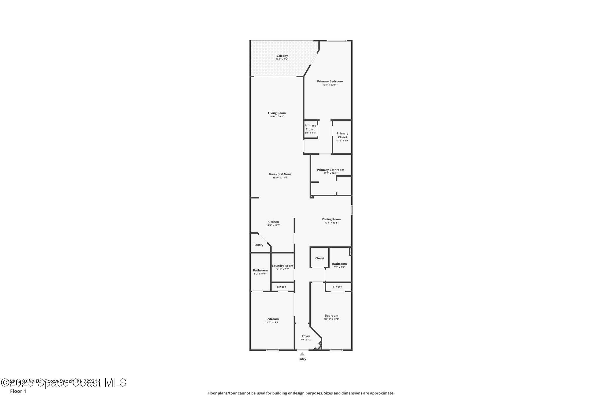 2012 Julep Drive, Unit 304 Cocoa Beach, FL 32931 - Photo 67 of 67 a picture of a room with a white wall and a white wall