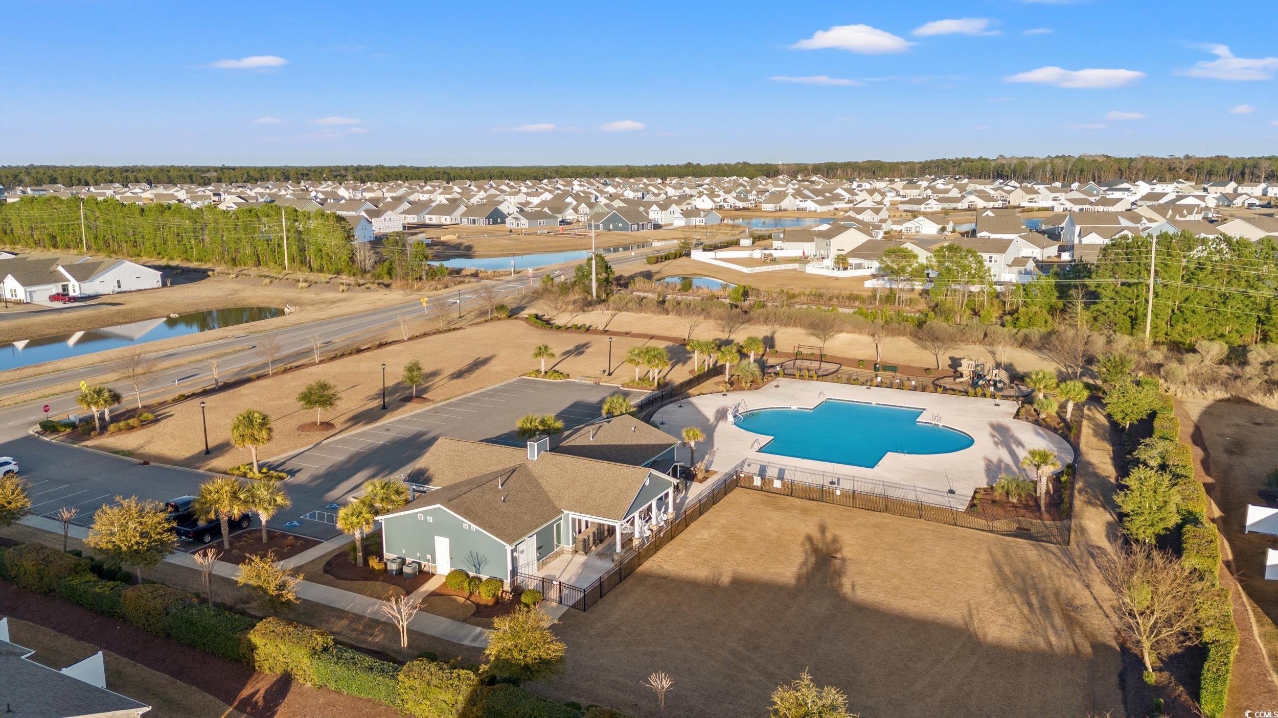 556 Majorca Loop Myrtle Beach, SC 29579 - Photo 30 of 31 Drone / aerial view featuring a water view