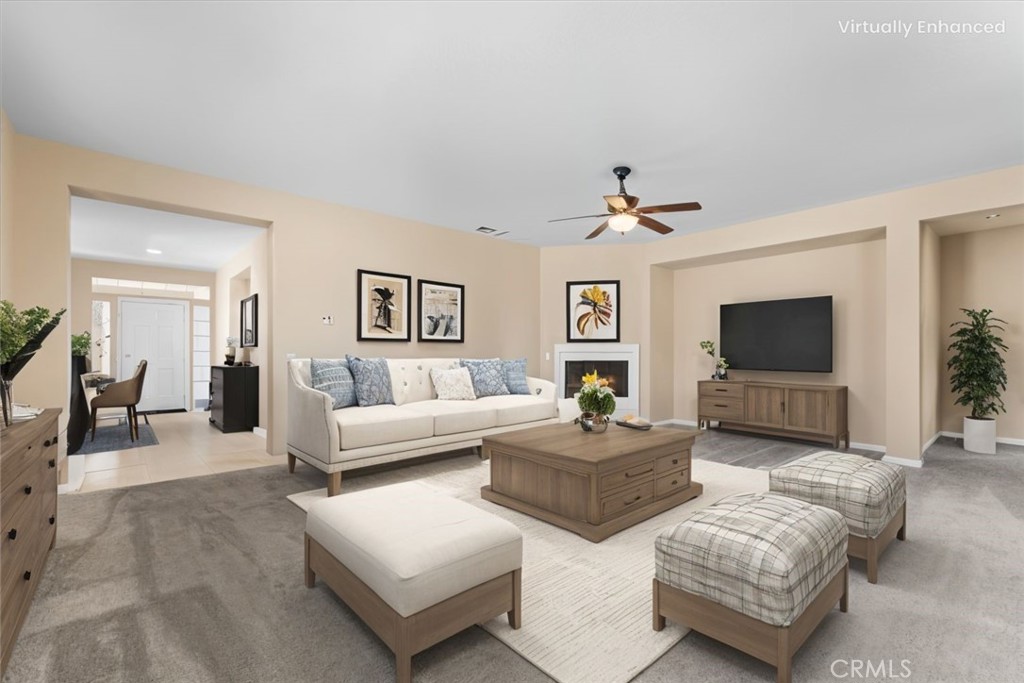 317 Calvert Beaumont, CA 92223 - Photo 13 of 56 Virtually Staged Family Room