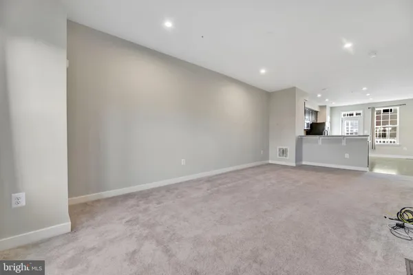 a view of empty room