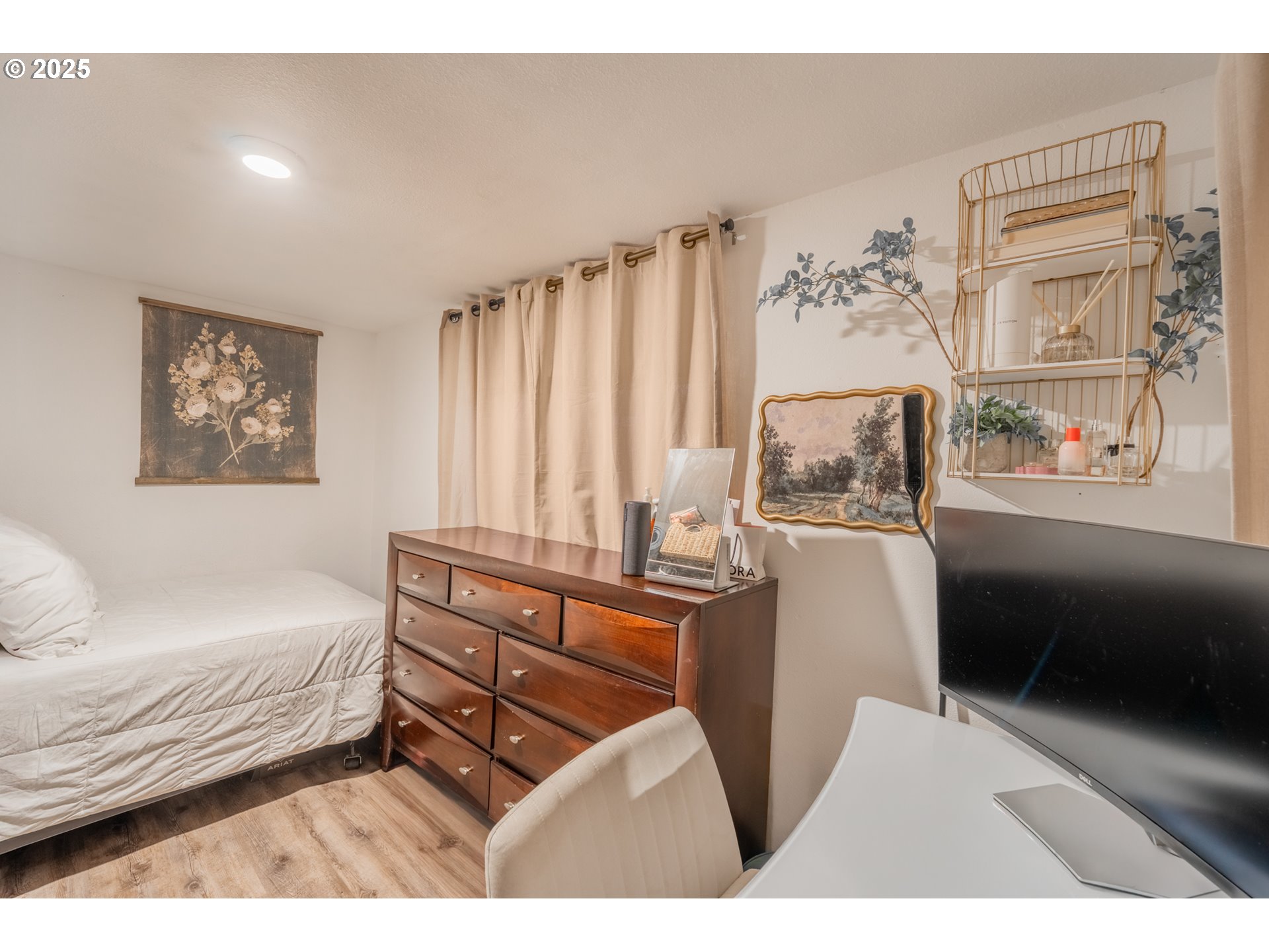 2012 Kennedy Circle Northeast, Unit 10 Keizer, OR 97303 - Photo 14 of 21 a bedroom with furniture and a window