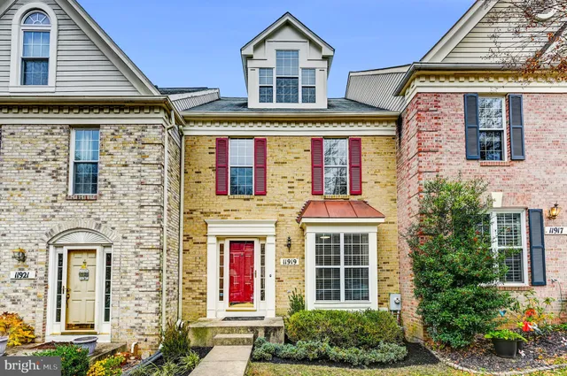 front view of a house with a entrance
