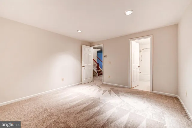 a view of empty room