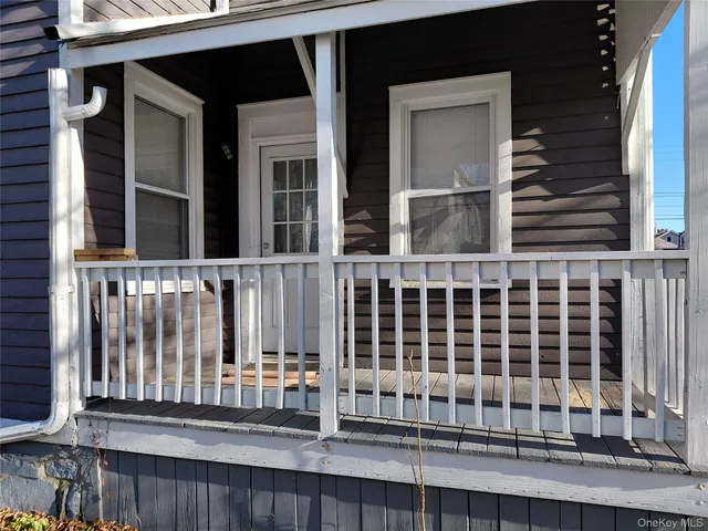 front view of a house with a window