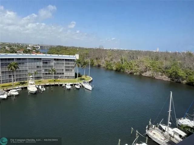a view of a lake with a mountain