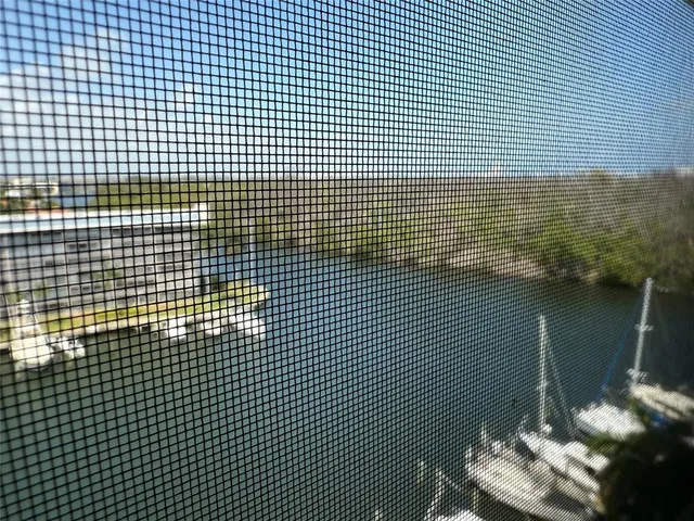 a view of a brick wall