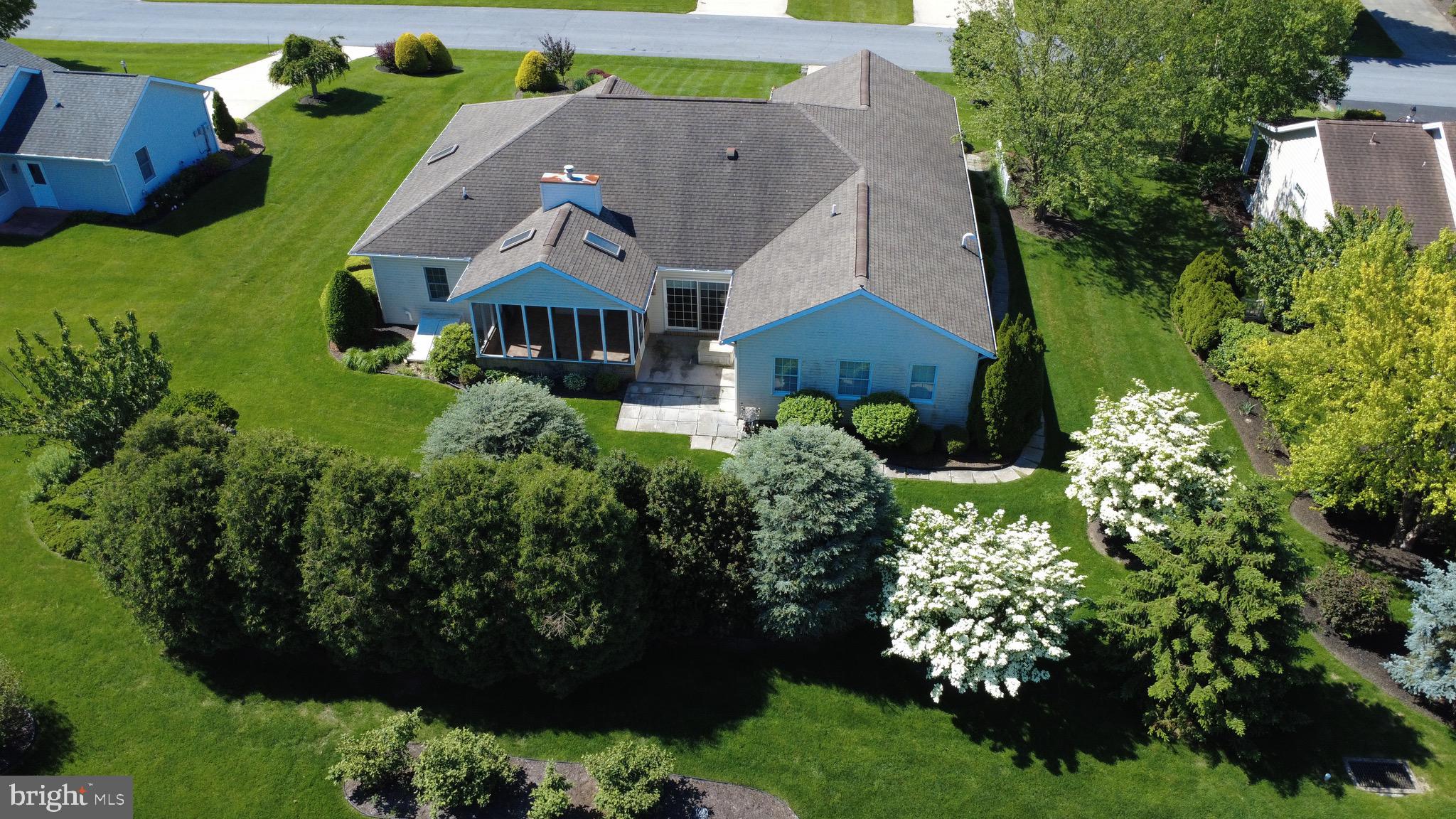 6337 Medina Ridge Drive Fayetteville, PA 17222 - Photo 2 of 50 an aerial view of a house