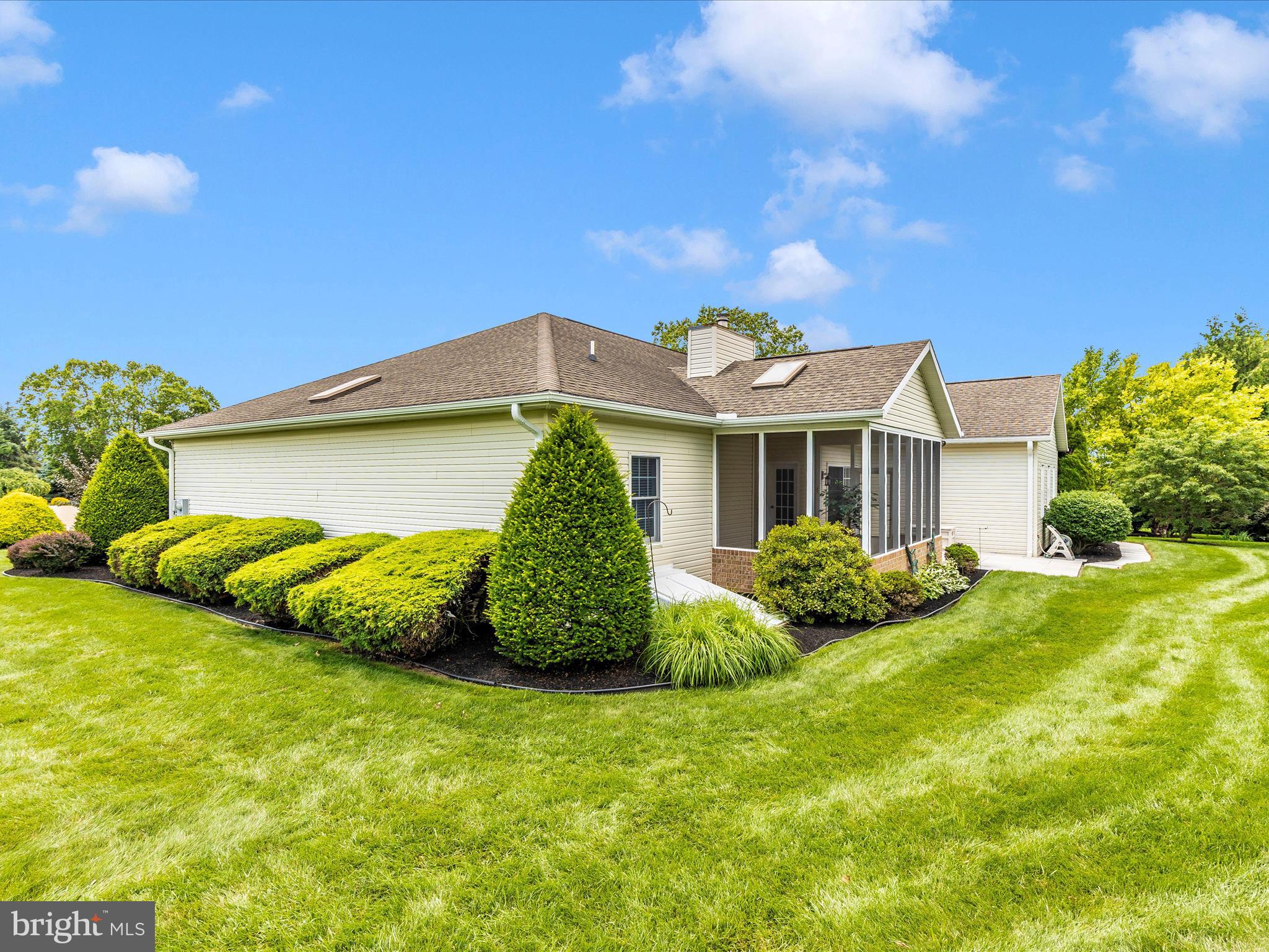 6337 Medina Ridge Drive Fayetteville, PA 17222 - Photo 10 of 50 a front view of house with yard and green space