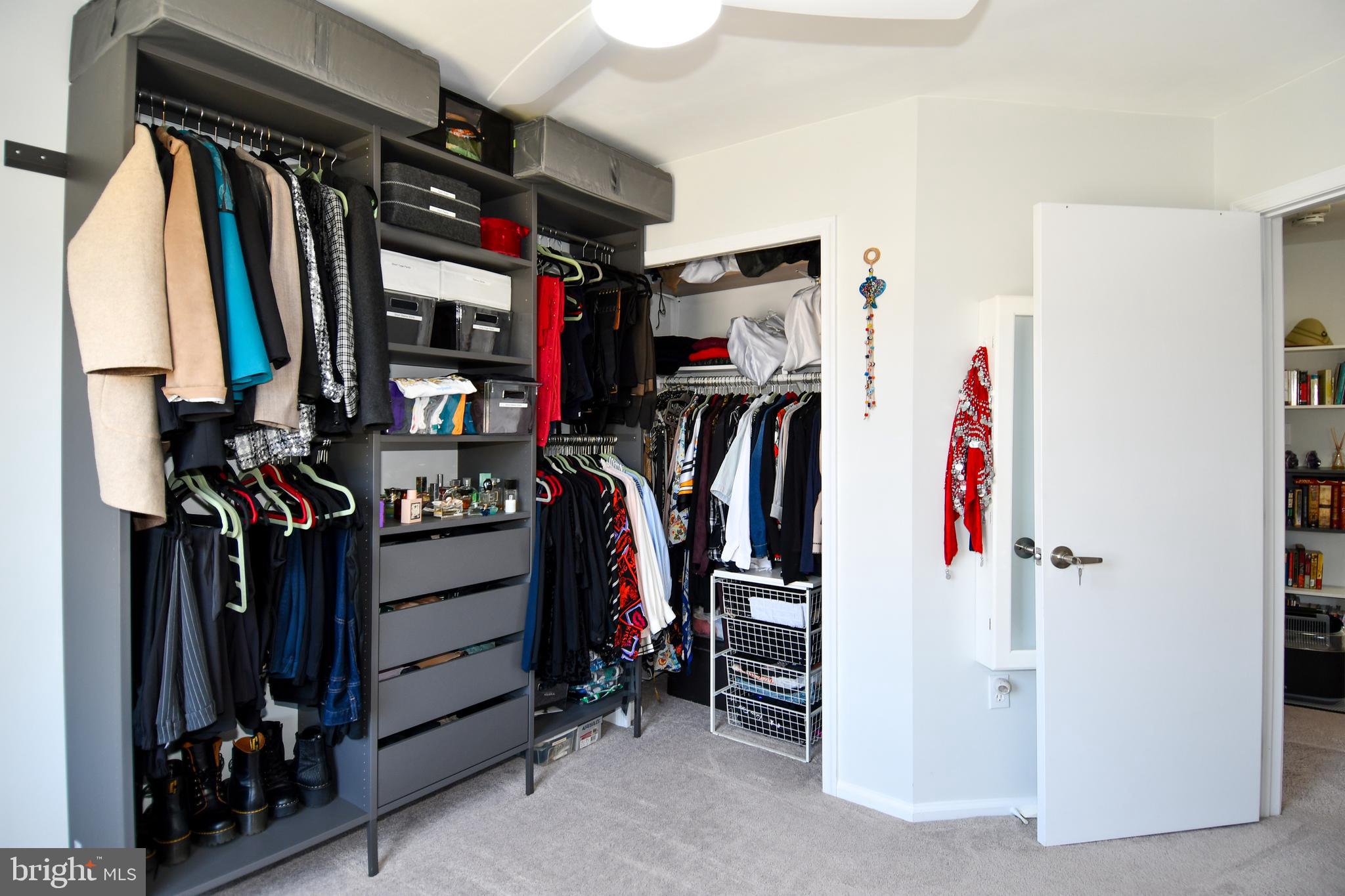 10188 Speedwell Court Manassas, VA 20110 - Photo 36 of 51 a view of walk in closet with clothes and shoes