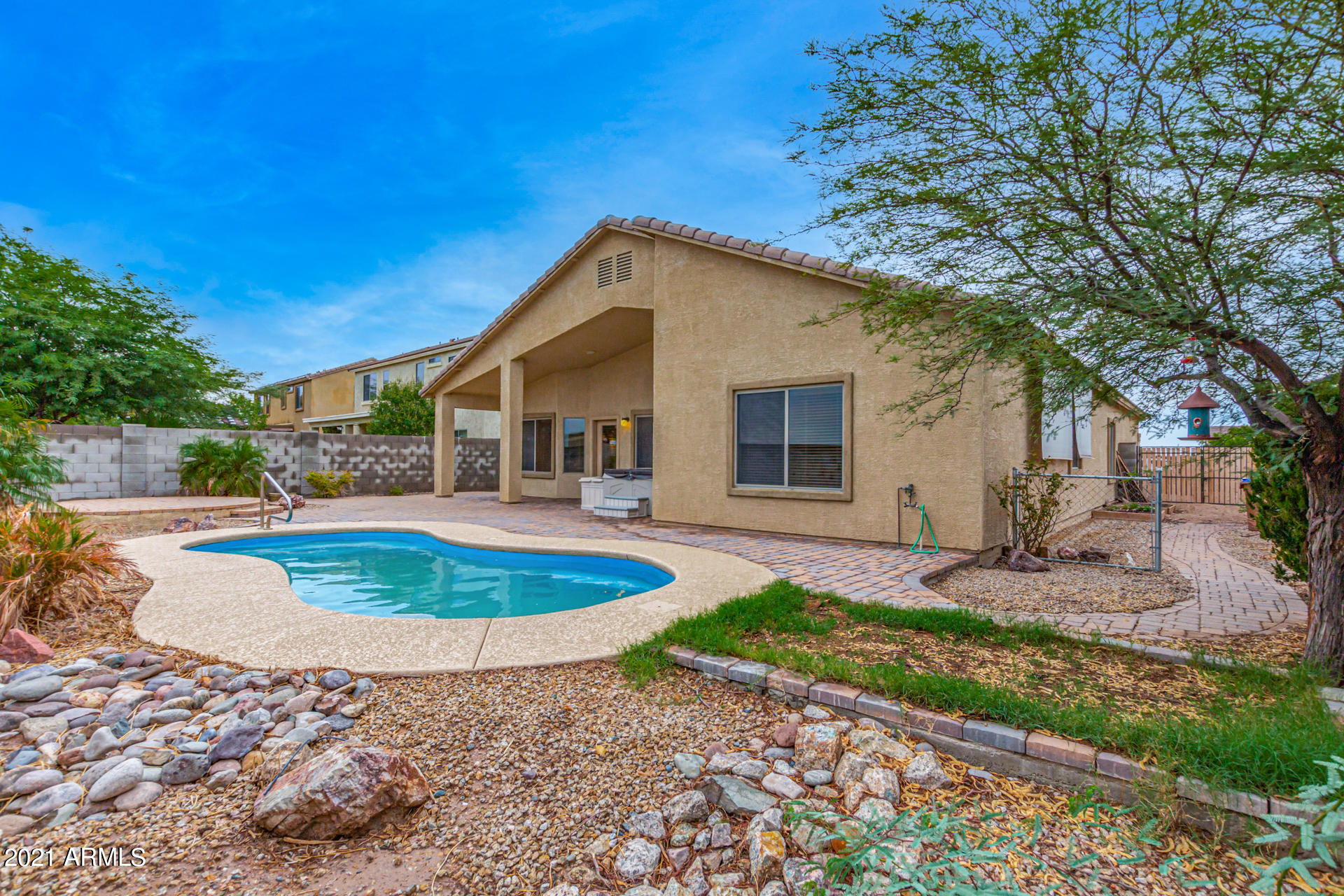 10070 East Hay Loft Road Florence, AZ 85132 - Photo 24 of 29 Backyard