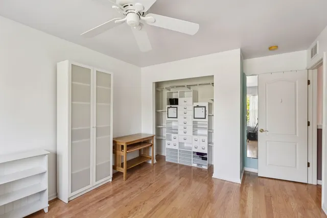wooden floor in an empty room