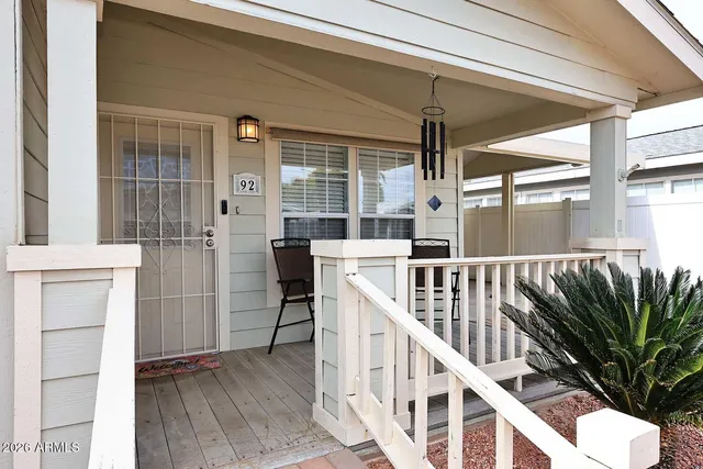 a view of balcony and deck