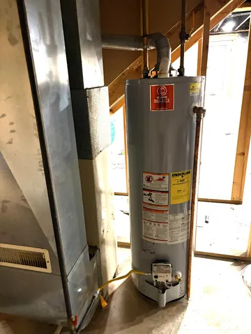 a view of backyard with green space