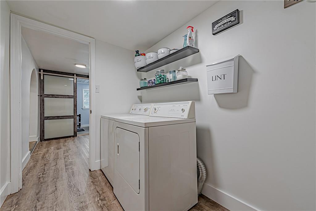 2087 White Cloud Road Leechburg, PA 15656 - Photo 20 of 25 a utility room with dryer and washer