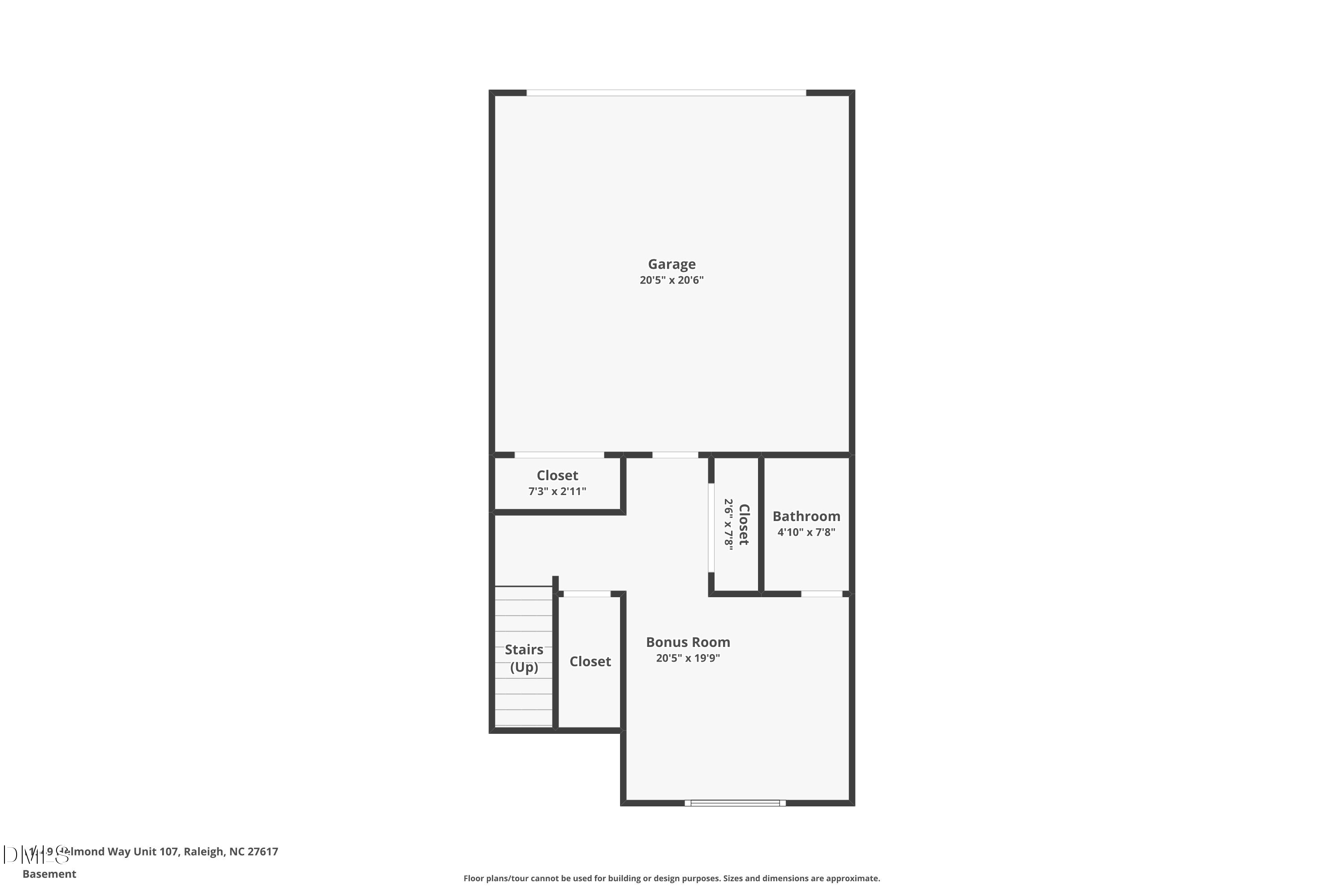 11549 Helmond Way, Unit 107 Raleigh, NC 27617 - Photo 42 of 45 Level 1 - Garage and Bonus Room and Full Bath