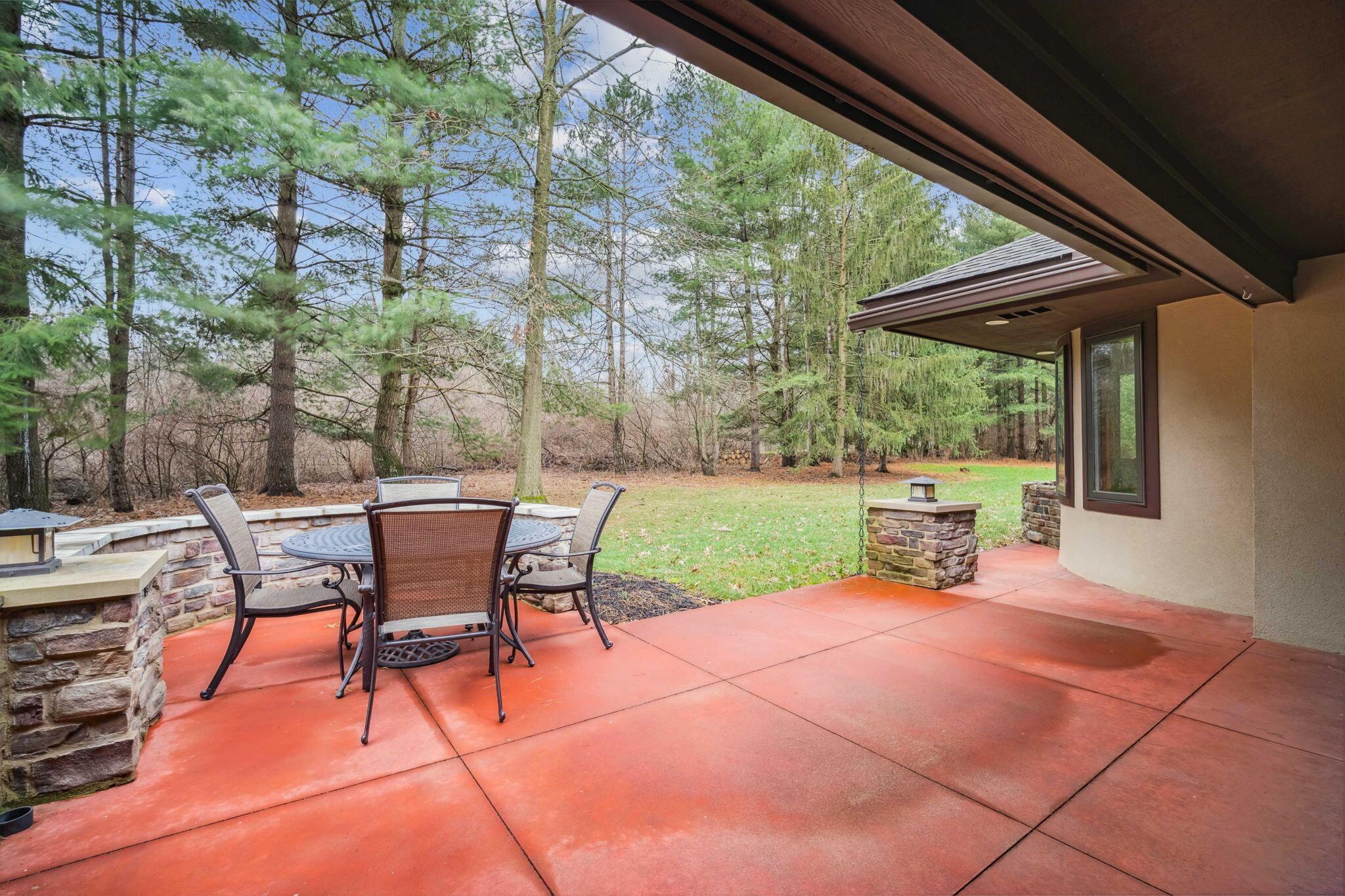 2338 Lackey Old State Road Delaware, OH 43015 - Photo 61 of 80 Expansive Patio 2338 Lackey Old State