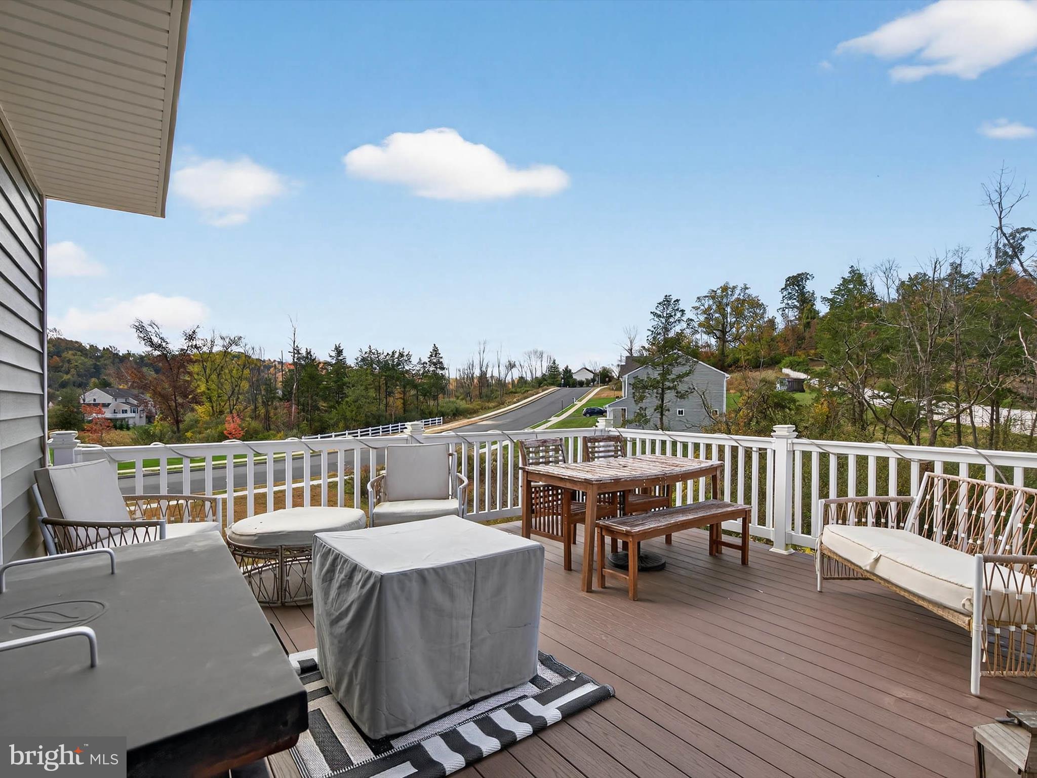 29 Ladderback Lane Reading, PA 19606 - Photo 43 of 60 a view of a deck patio and outdoor seating