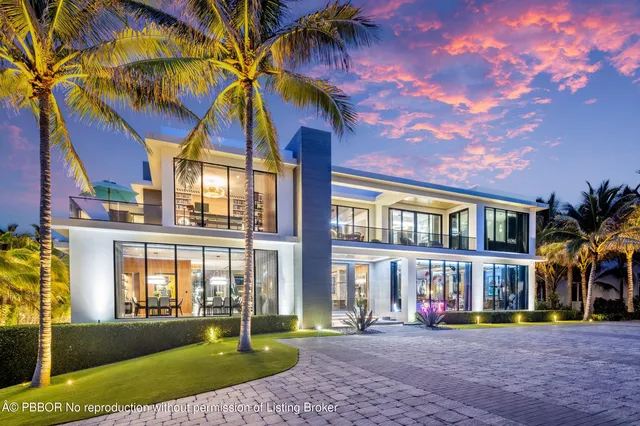 $85,000,000 | 1660 South Ocean Boulevard, Manalapan, FL 33462