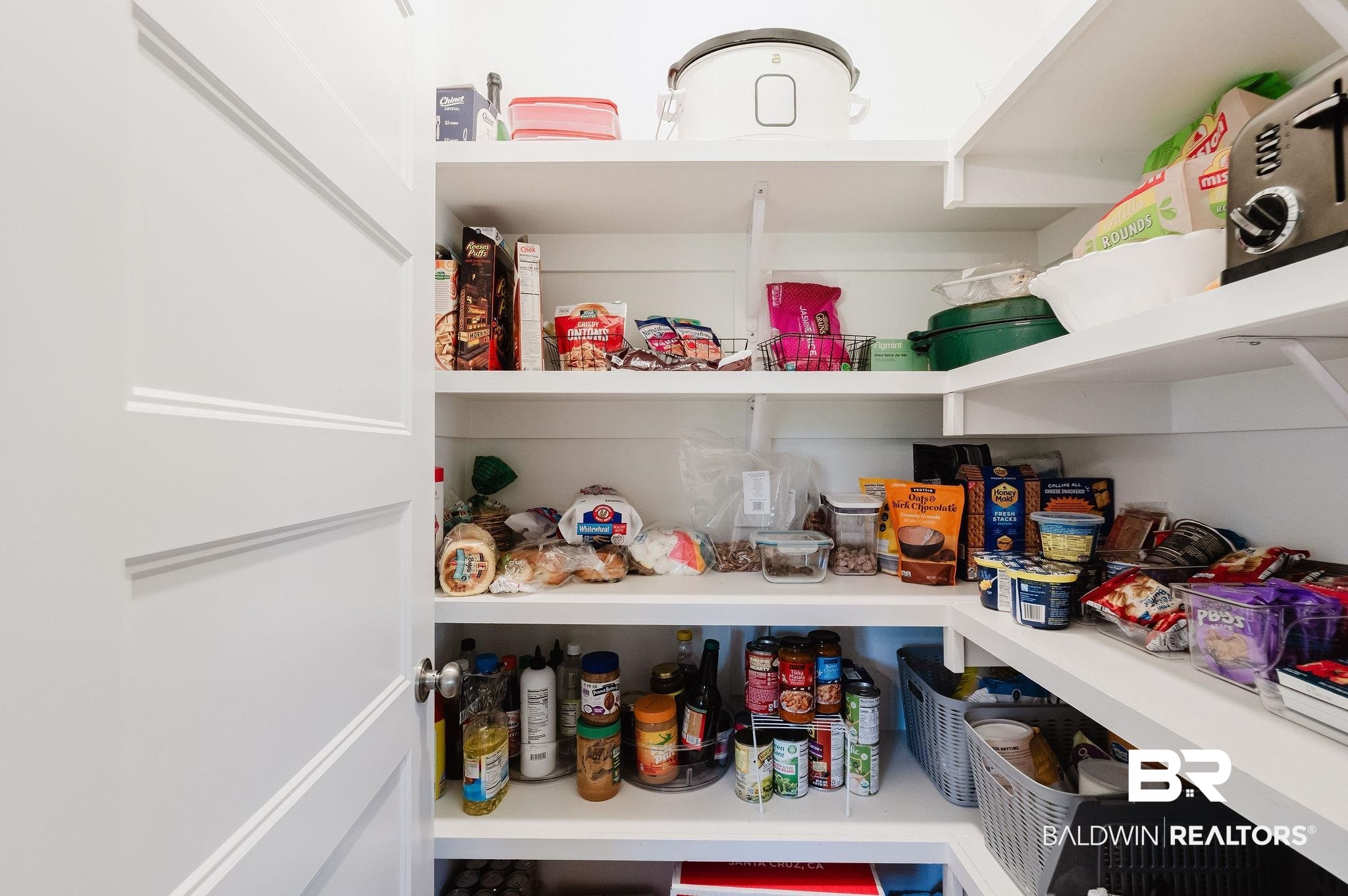 7872 Calverton Street Foley, AL 36535 - Photo 42 of 76 Spacious pantry featuring white built-in shelving, providing ample storage