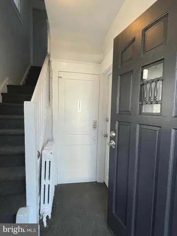 a view of front door