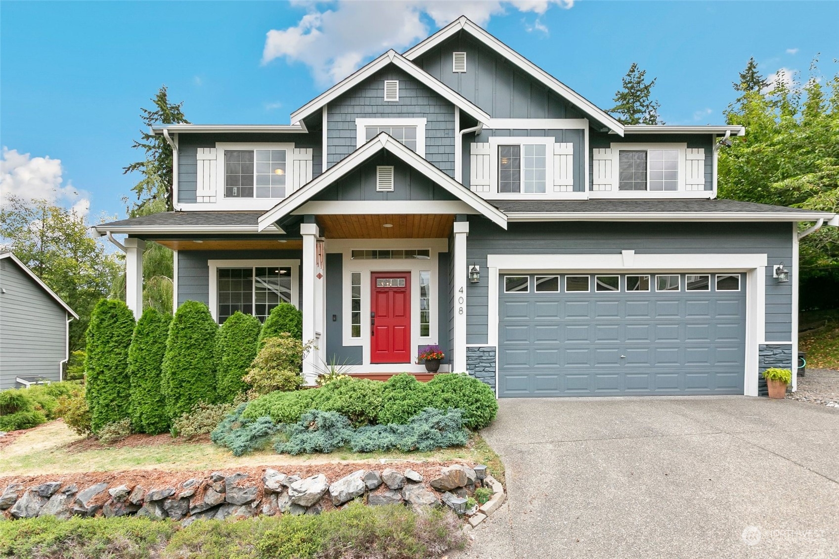 408 171st Street Southeast Bothell, WA 98012 - Photo 1 of 31 front view of a house with a yard