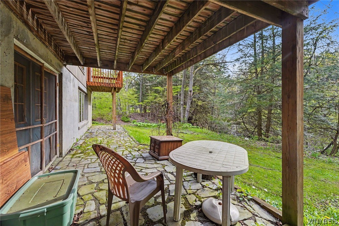 13389 West Schutt Road Sardinia, NY 14030 - Photo 8 of 34 13389 Schutt - Patio View -1