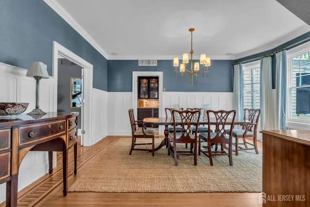 a kitchen with lots of counter top space