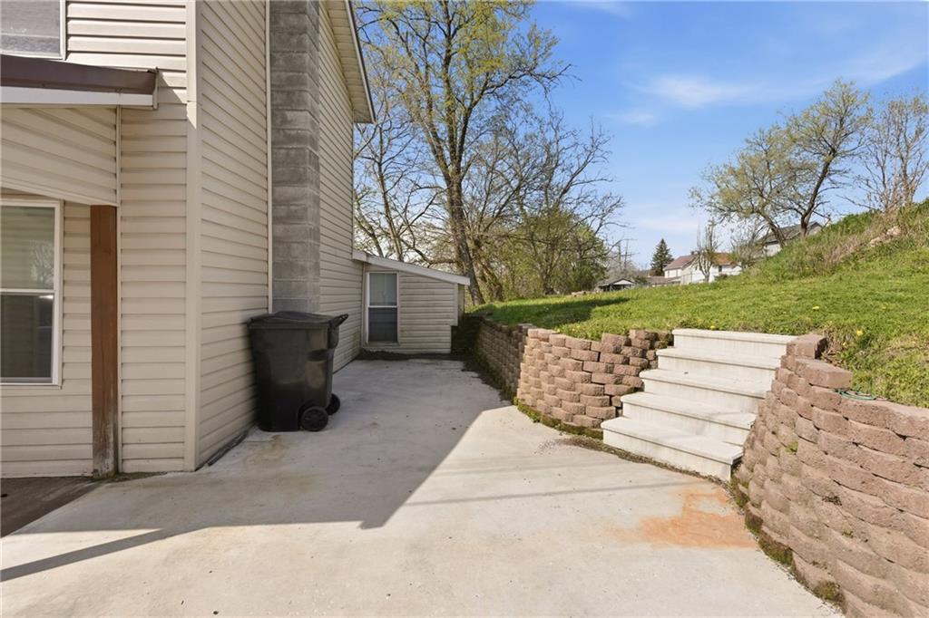 3 Chestnut Street Meyersdale, PA 15552 - Photo 20 of 28 a view of a backyard with sitting area