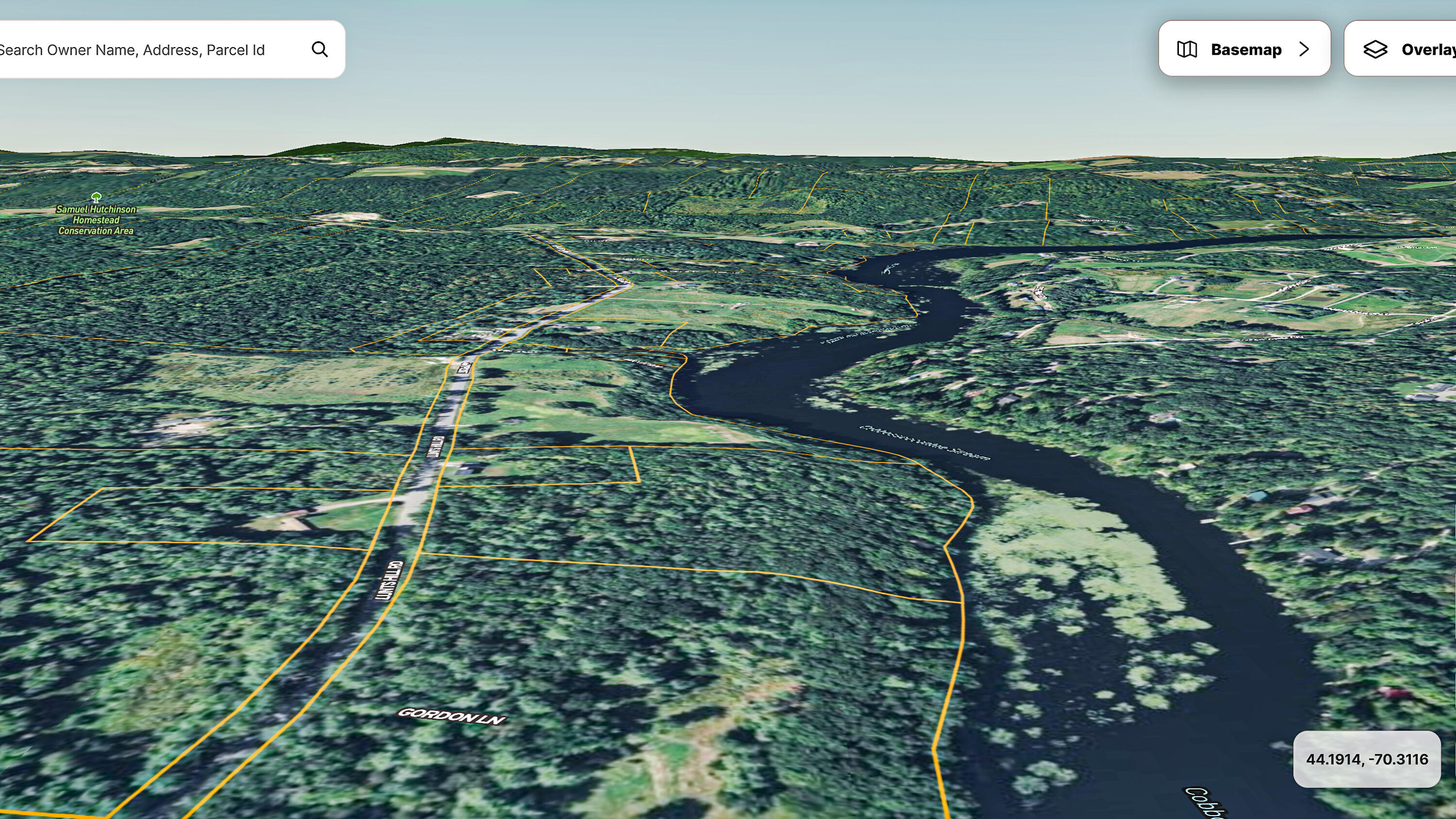 Lot 28 Lunts Hill Road Litchfield, ME 04350 - Photo 22 of 26 110409-Satmap-3D-West