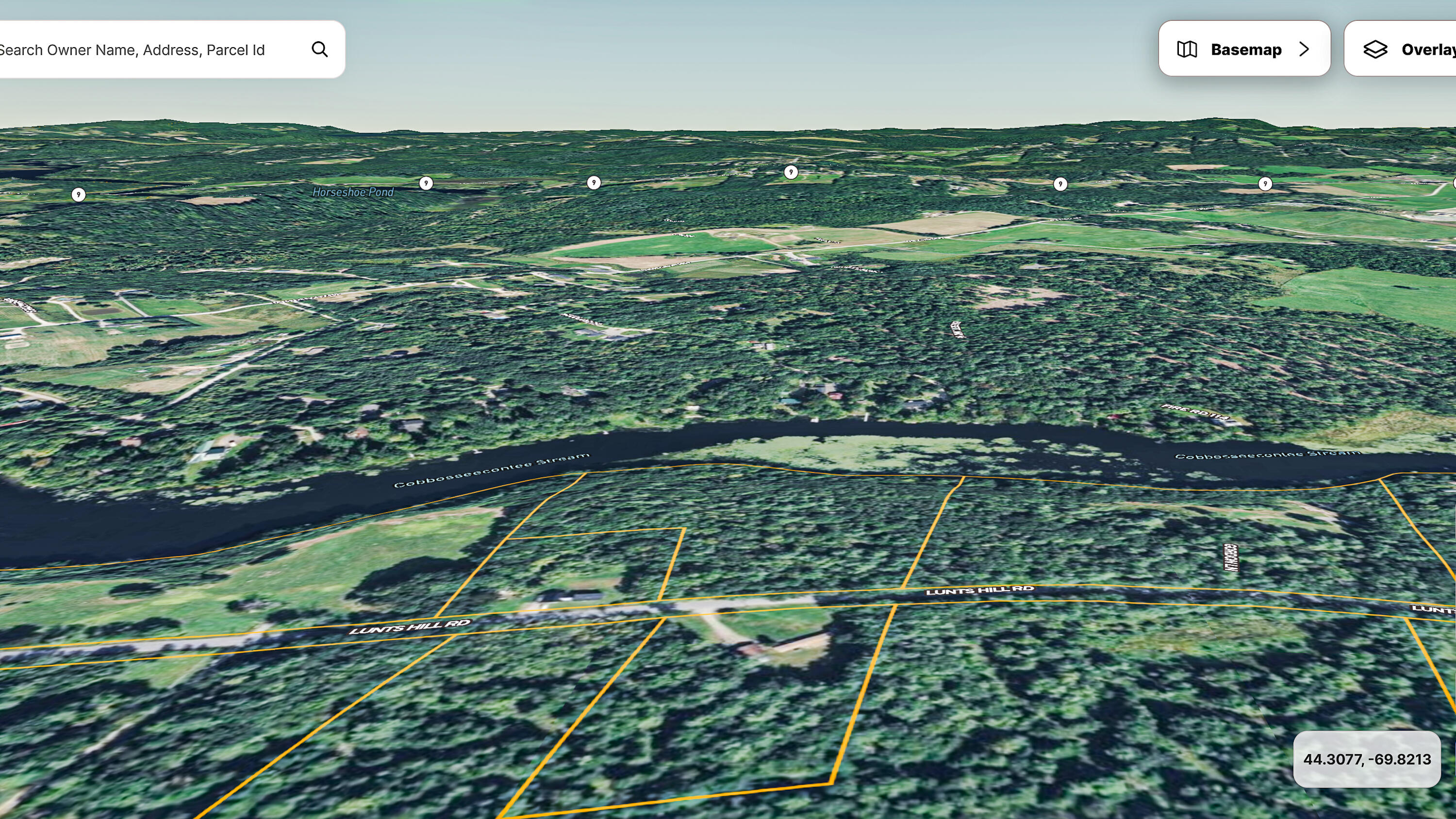 Lot 28 Lunts Hill Road Litchfield, ME 04350 - Photo 23 of 26 110409-Satmap-3D-North