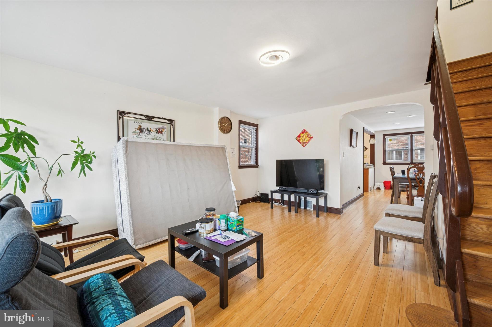 1813 Bergen Street Philadelphia, PA 19152 - Photo 2 of 15 a living room with furniture and wooden floor
