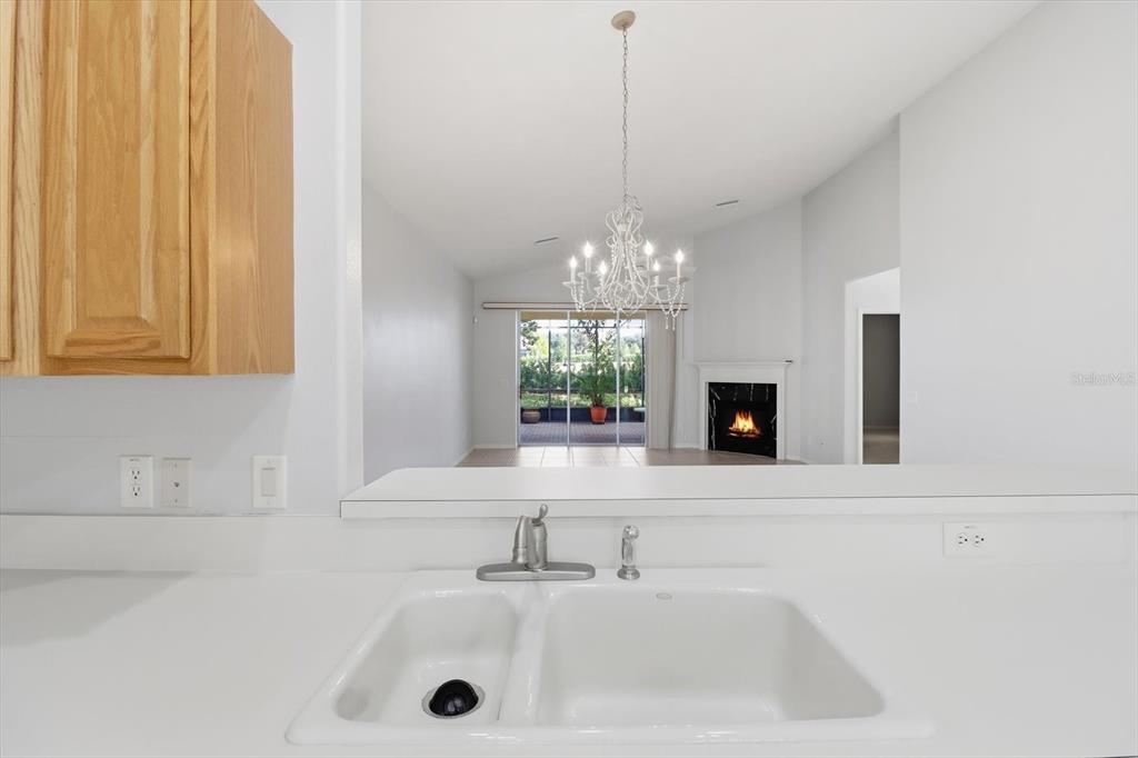 1196 West Diamond Shore Loop Hernando, FL 34442 - Photo 15 of 40 a bathroom with a sink and a mirror