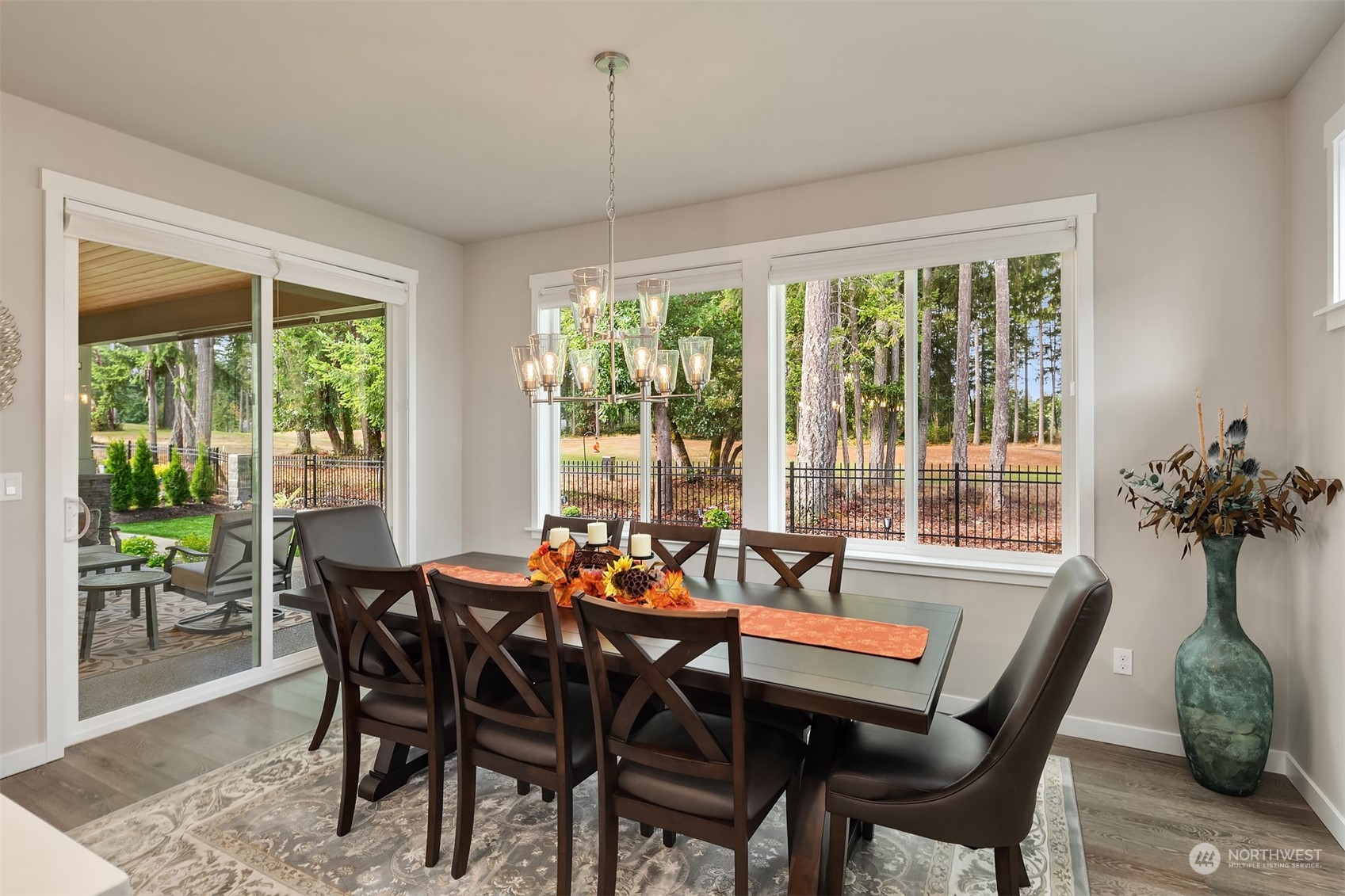 4331 Caddyshack Drive Northeast Lacey, WA 98516 - Photo 11 of 34 a view of a dining room with furniture window and outside view
