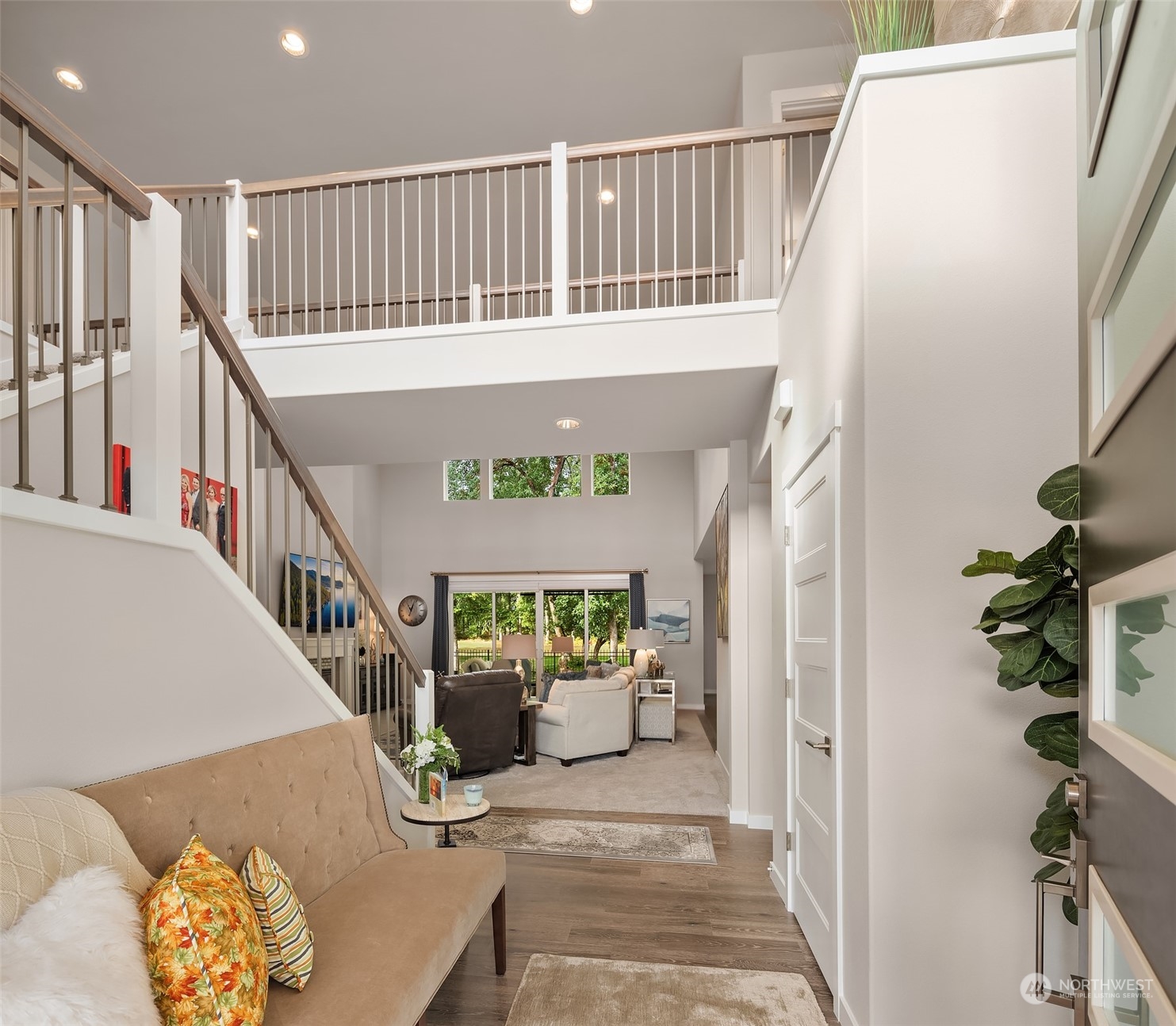4331 Caddyshack Drive Northeast Lacey, WA 98516 - Photo 2 of 34 a view of an entryway with wooden floor