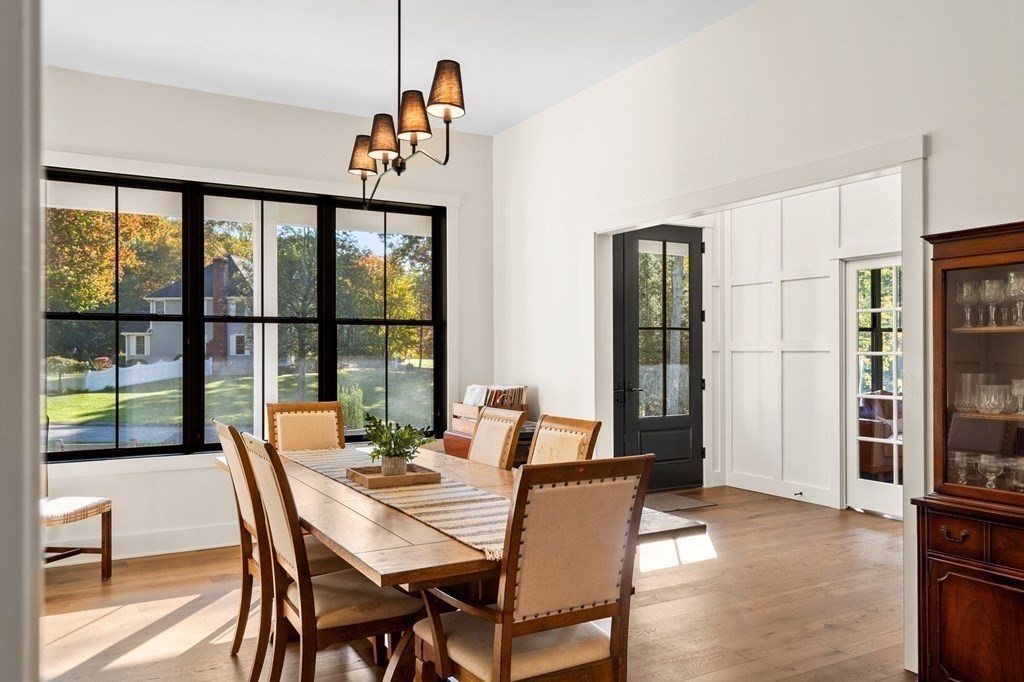 35 Hitching Post Road North Andover, MA 01845 - Photo 11 of 42 a view of a dining room with furniture window and outside view