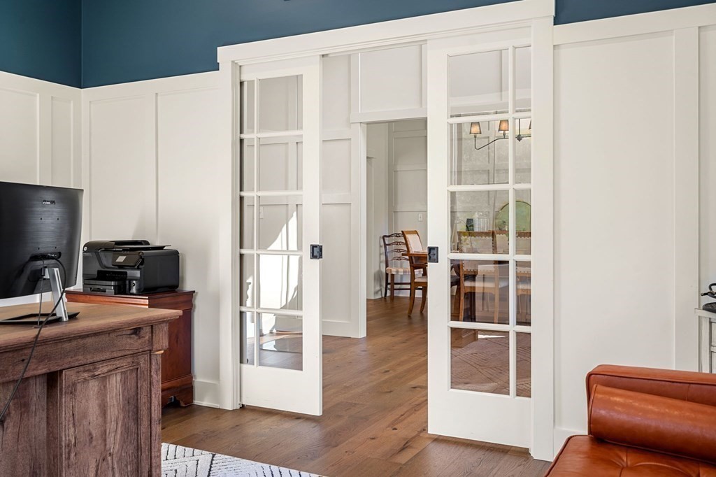 35 Hitching Post Road North Andover, MA 01845 - Photo 9 of 42 a view of a workspace with furniture and wooden floor