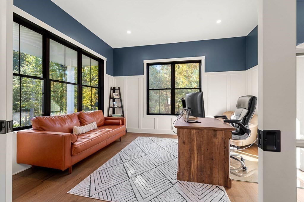 35 Hitching Post Road North Andover, MA 01845 - Photo 10 of 42 a living room with furniture and a floor to ceiling window