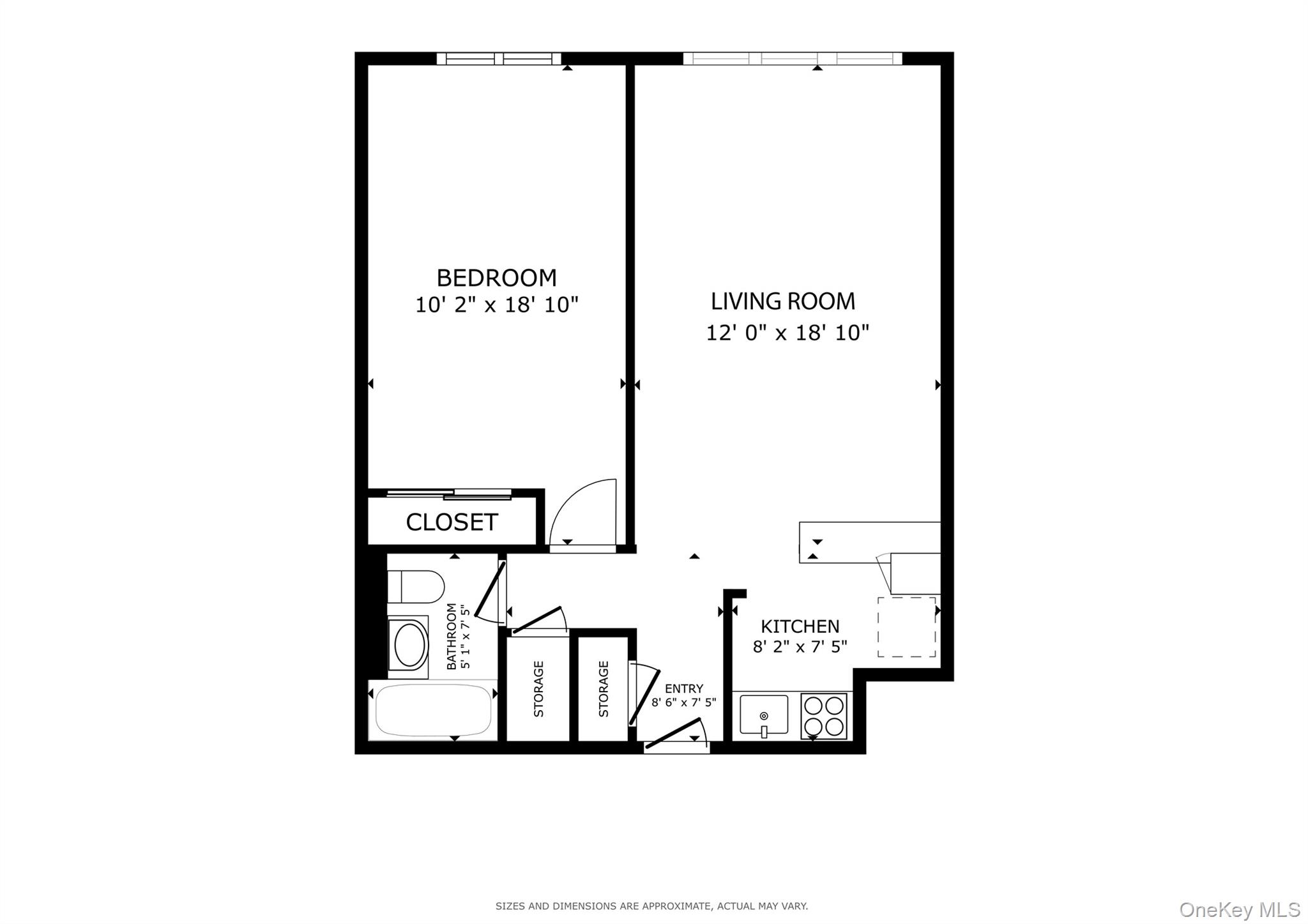 2221 Palmer Avenue, Unit 3D New Rochelle, NY 10801 - Photo 18 of 18 a picture of a floor plan