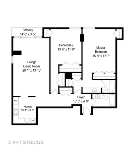 a large swimming pool with a large window