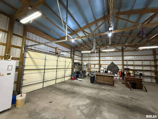 a view of garage