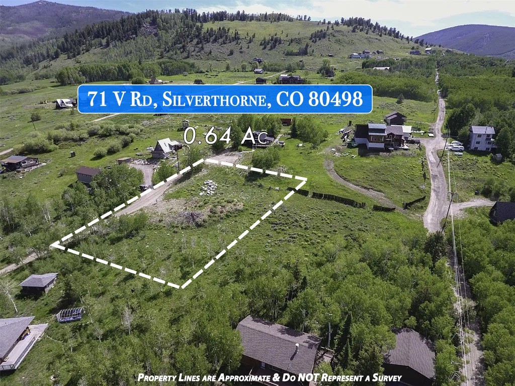 71 V Road Silverthorne, CO 80498 - Photo 30 of 30 a view of outdoor space with signage and flags
