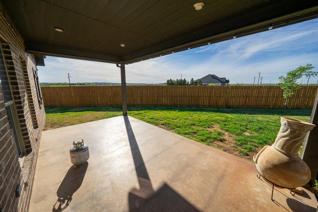 132 Addie Way Tuscola, TX 79562 - Photo 28 of 37 a view of a backyard