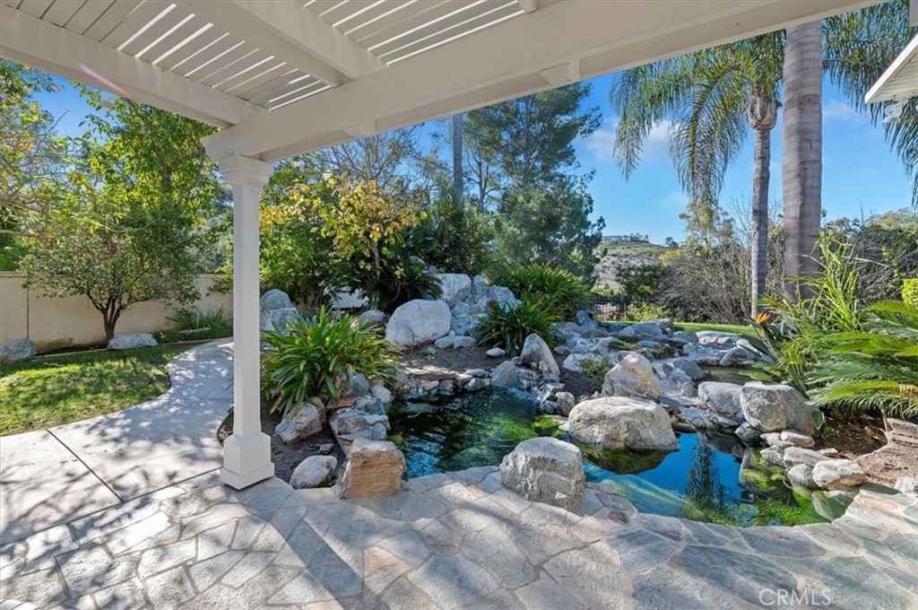 8 Nidden Irvine, CA 92603 - Photo 55 of 77 a view of a garden with sitting area