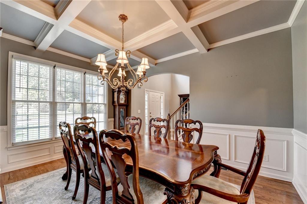 964 Fairview Club Circle Dacula, GA 30019 - Photo 4 of 47 a view of a dining room with furniture window and outside view